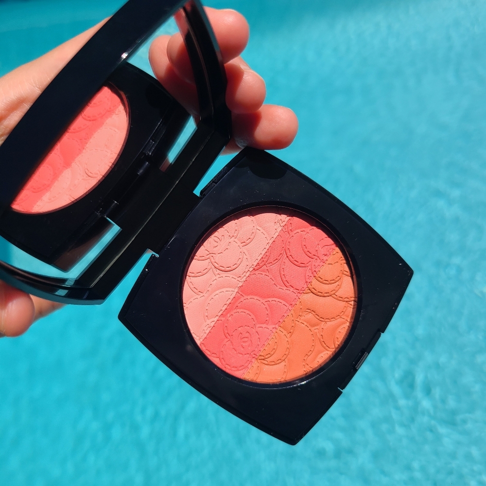 Chanel Camelia Futura Trio Powder Blush Limited Edition Spring 2025
